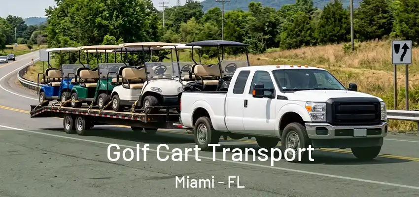 Golf Cart Transport Miami - FL